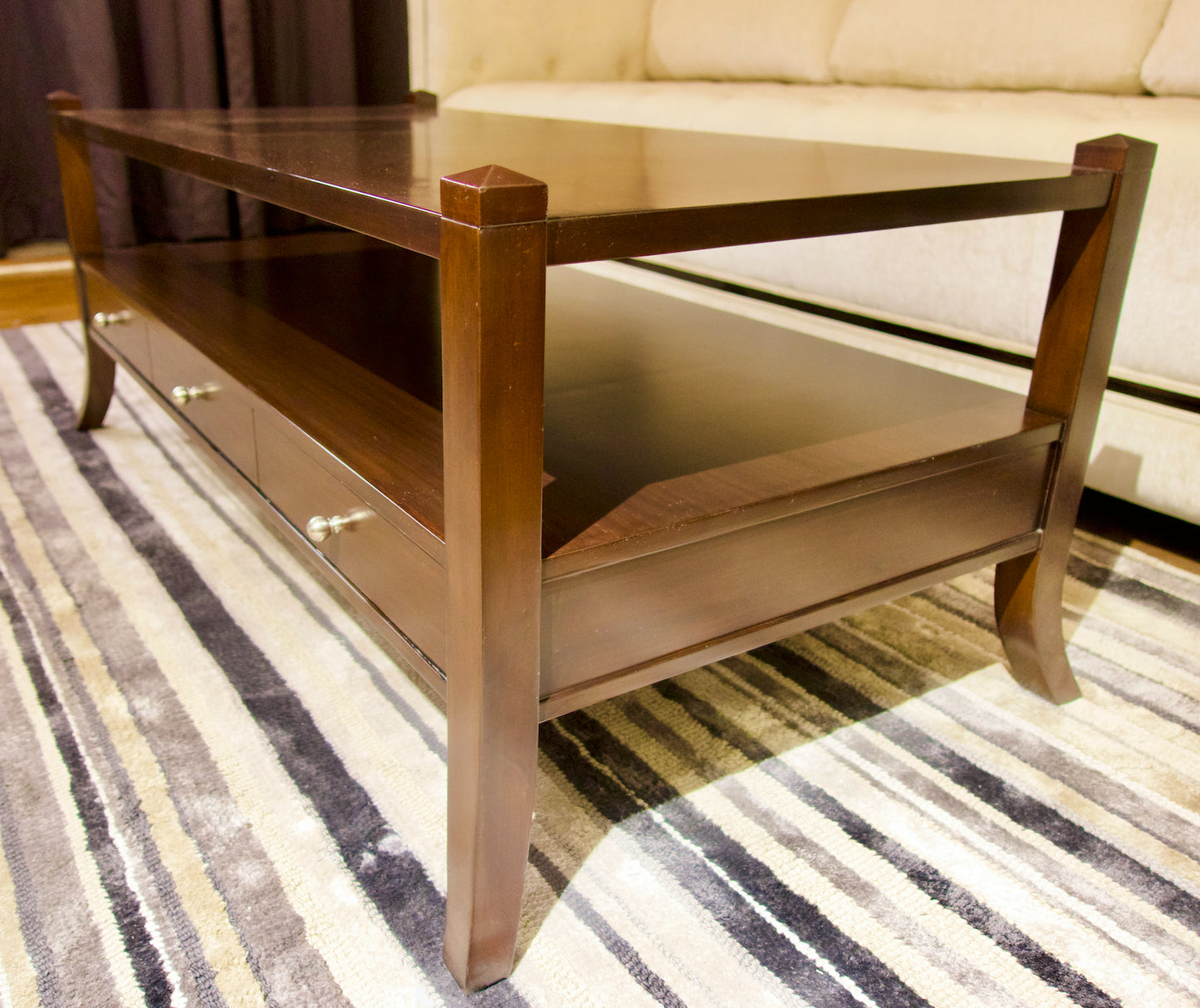 Madison Solid Mahogany Coffee Table