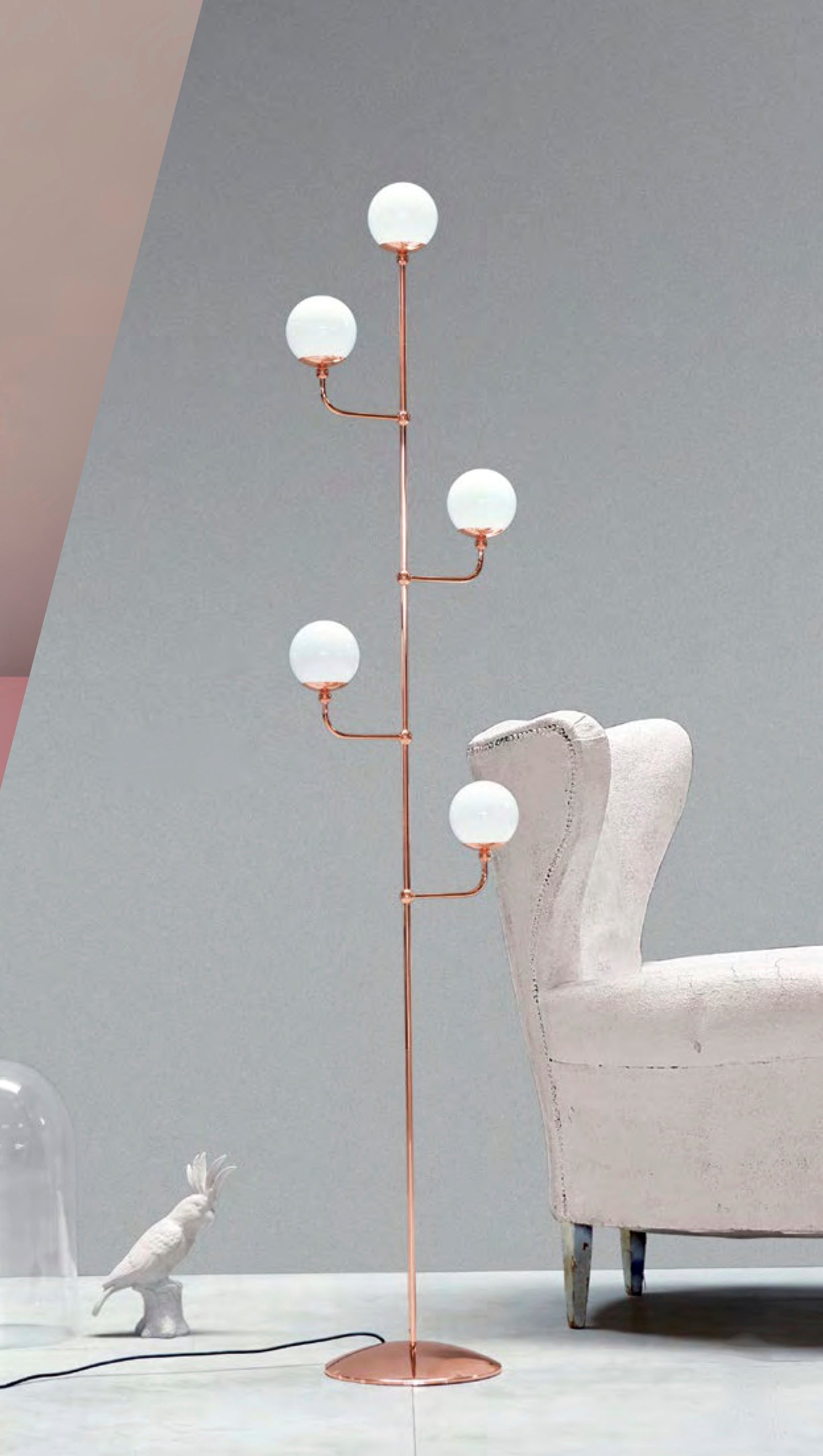 Dots 5-Light Floor Lamp