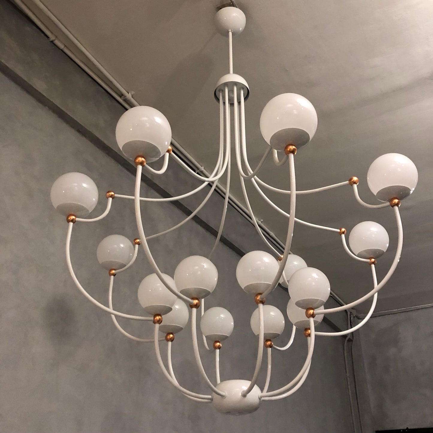 Dots 2-Tier Chandelier