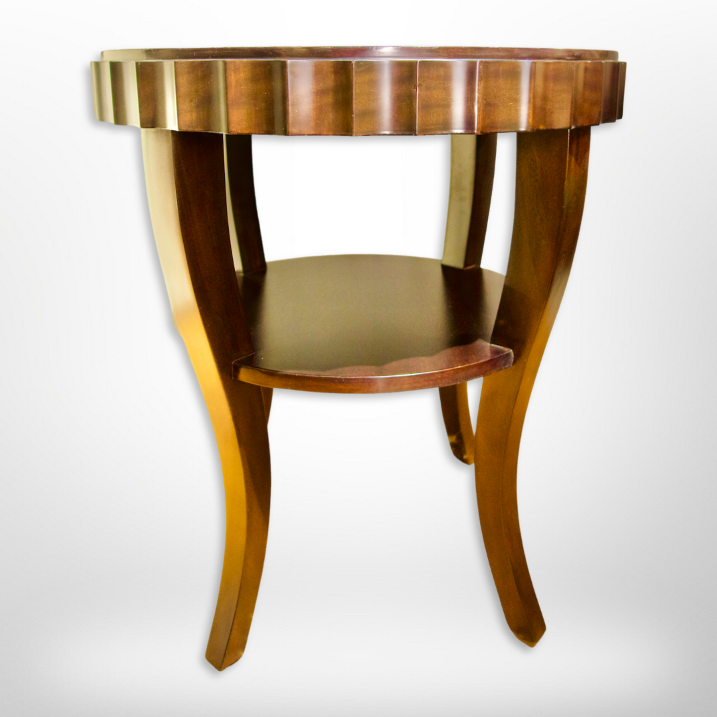 Christie Solid Mahogany Side Table