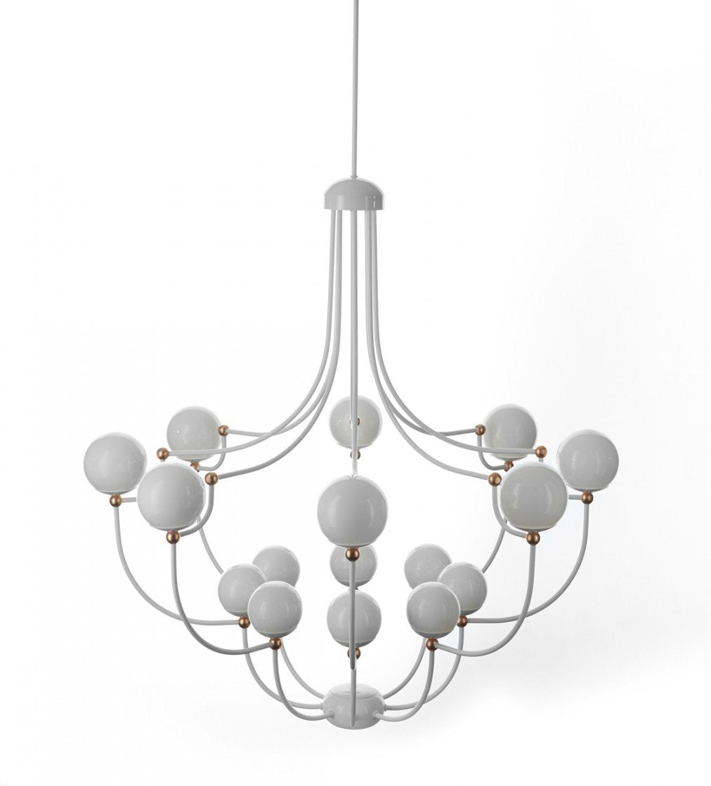 Dots 2-Tier Chandelier